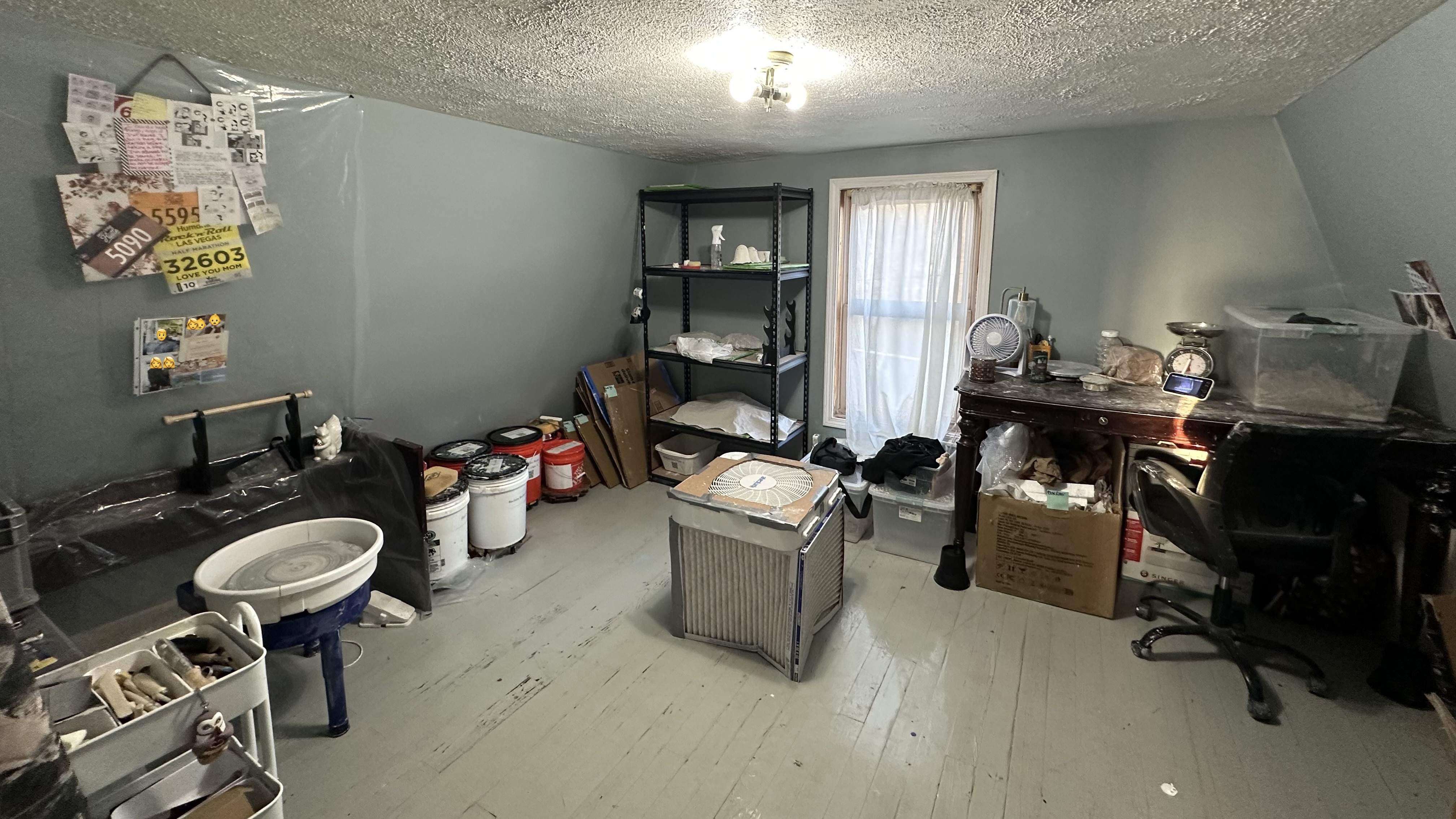 A long shot of my studio.